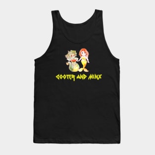 Cooter and Minx Cute Metal Tank Top